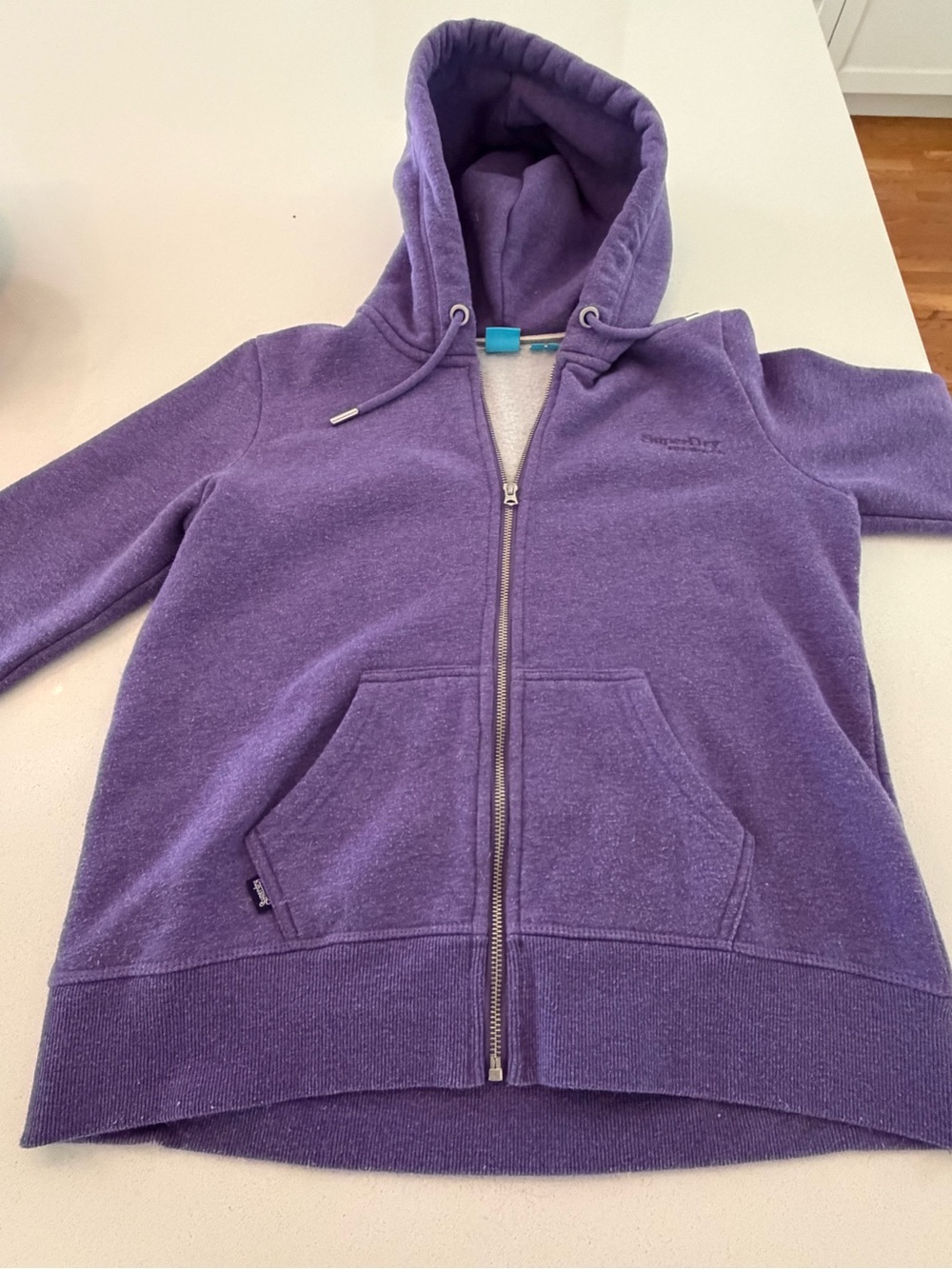Superdry Purple Full-Zip Hoodie